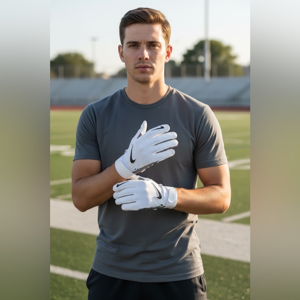 Nike football gloves